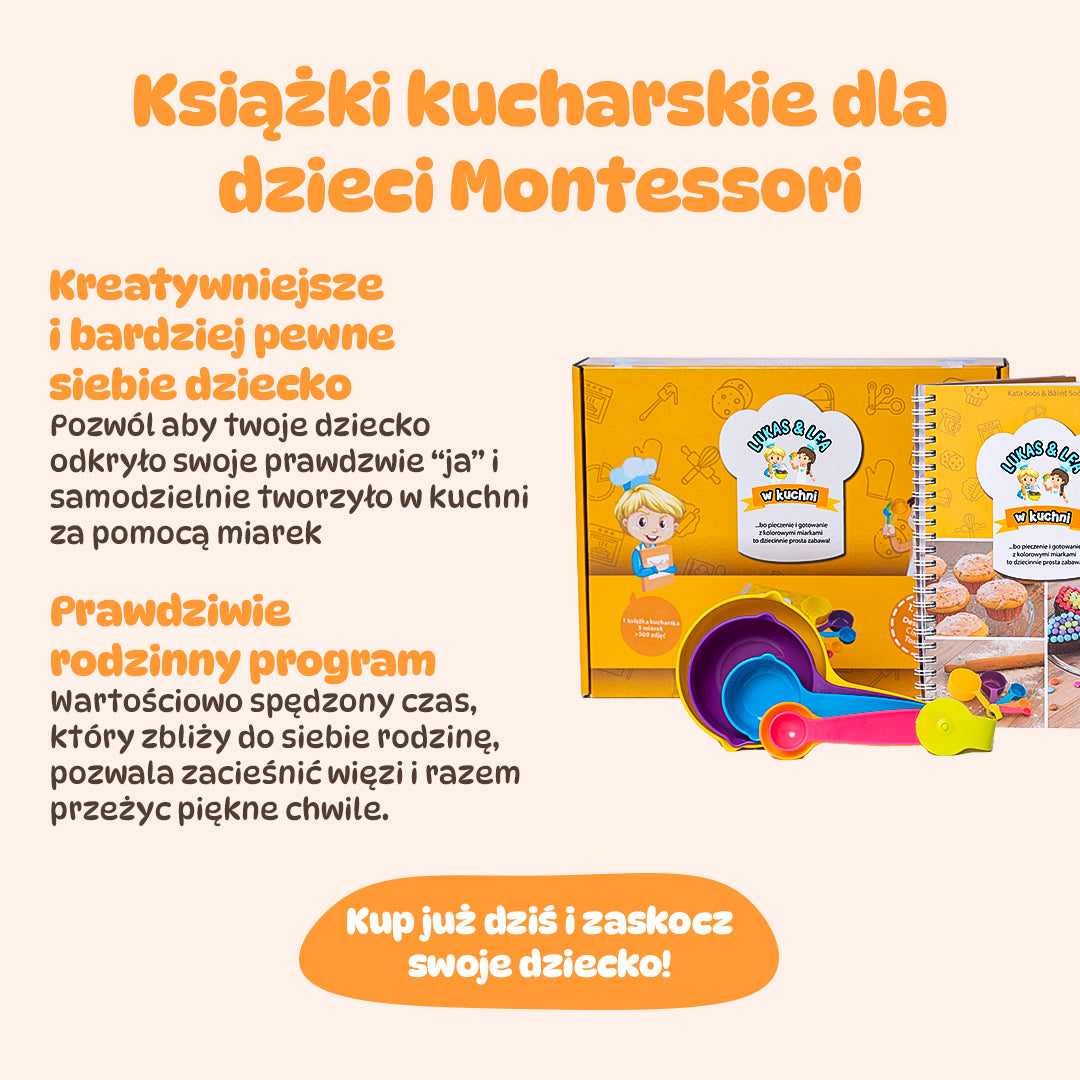 Lukas & Lea w kuchni - Książki kucharskie dla dzieci z miarką