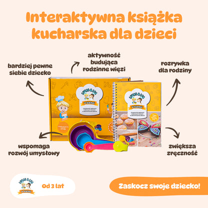 Lukas & Lea w kuchni - Książki kucharskie dla dzieci z miarką